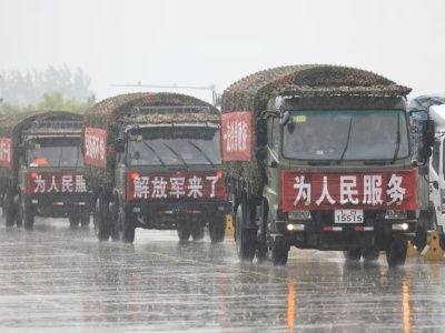 71集团军再赴抗洪一线：1千名官兵驰援安徽芜湖