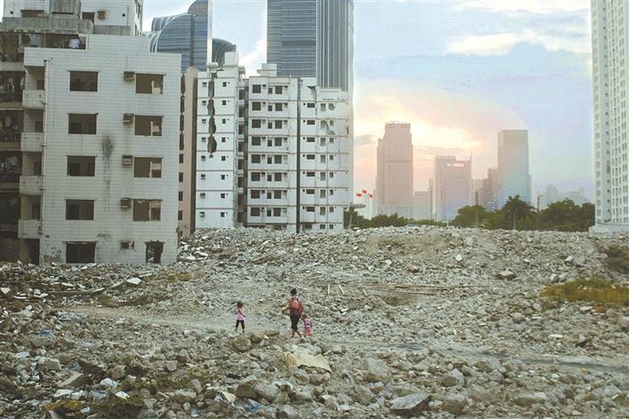 深圳影像志 | 岗厦村旧改时（2010年）