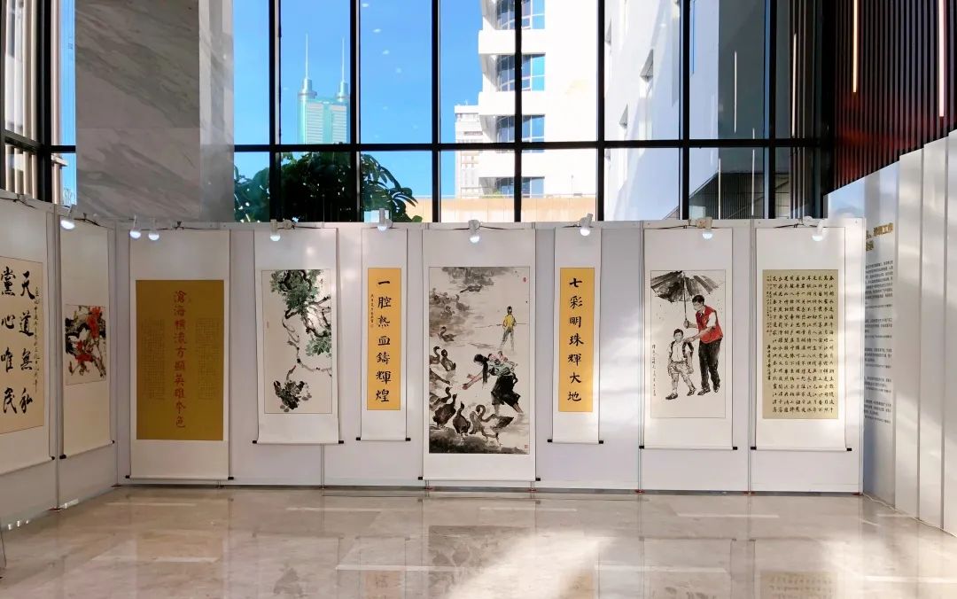 迎七一！这个书画作品展值得赏！线上抢先看！