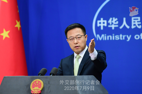 法国考虑就中方实施香港国安法采取措施，外交部回应