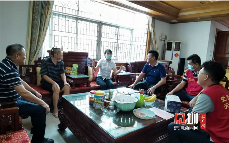 同心社区开展“温情关爱党员群众暖人心”红色七月活动