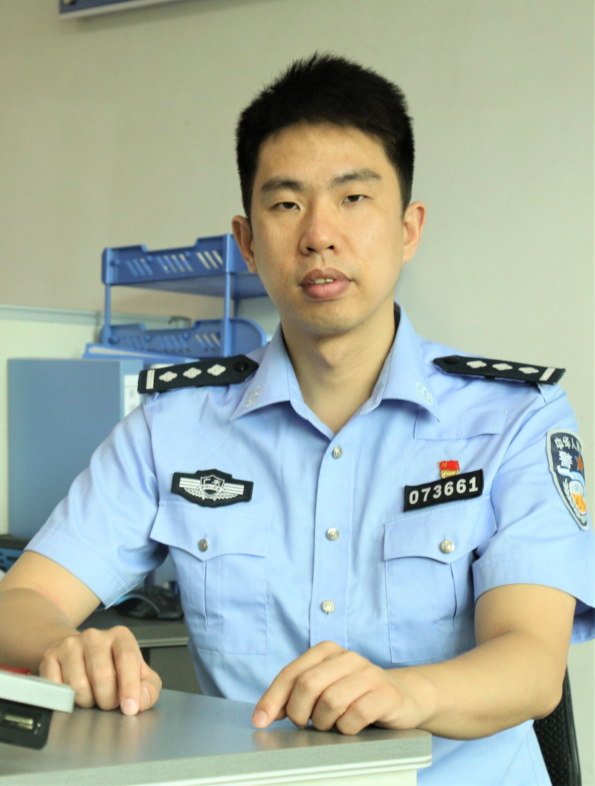 每日警星 | 汤科文： 为疫情防控提供后勤保障 