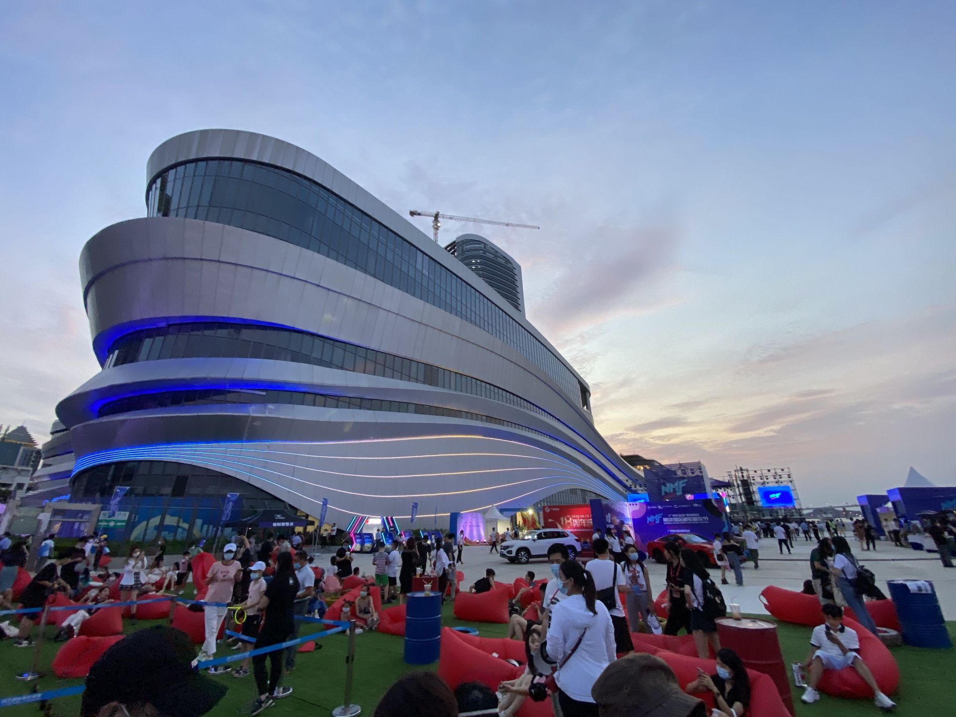 全国首个邮轮母港音乐节在广州南沙举行