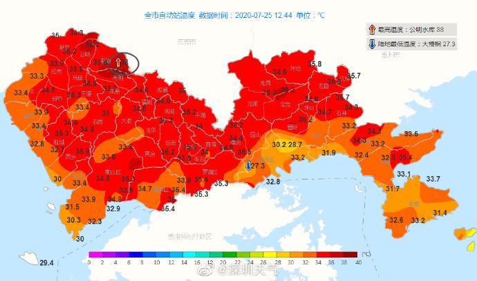 38℃已出现！深圳全市高温预警升级为橙色