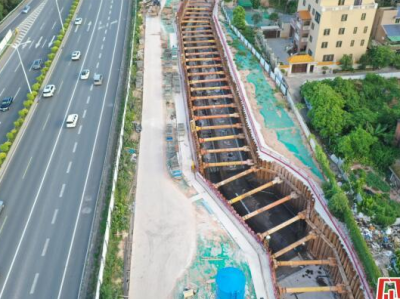 最新进展！梅观高速清湖南段市政化改造综合管廊进入主体施工阶段