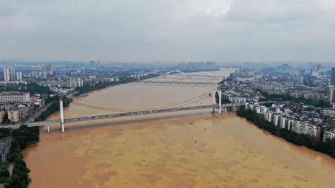 水利部：西江多条支流再次发生超警洪水