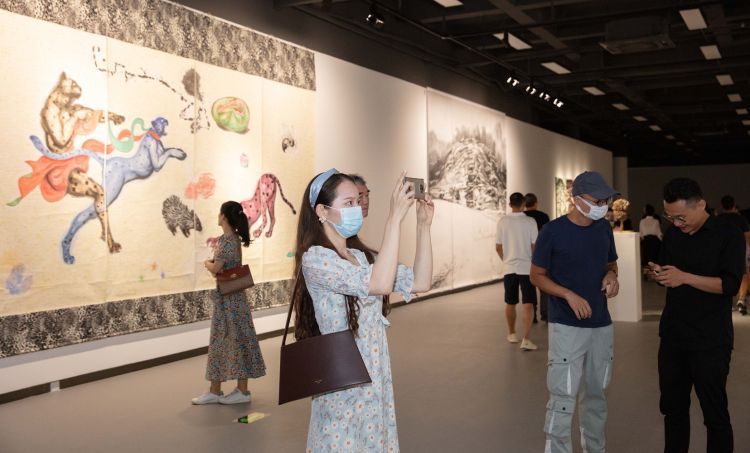 （重）重量级呈现湖北当代艺术家创作，祥山艺术馆改造之后首展“楚材晋用”