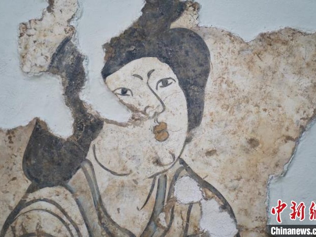 唐李道坚墓壁画完成第一阶段修复 珍贵壁画展现唐代生活场景