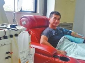 中山市“献血达人”李佑广坚持献血22年