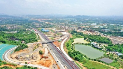 惠州惠河高速白石互通主体工程已全部完成 拟10月通车
