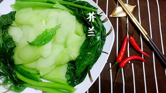 甘甜芥蓝，点缀夏日蔬食味道