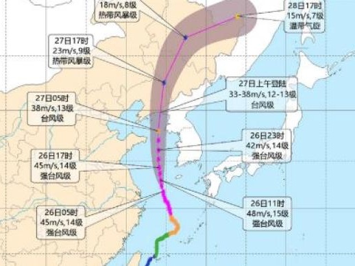 吉林省启动重大气象灾害（台风）Ⅱ级应急响应