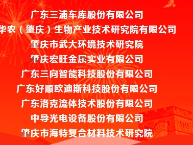 广东省博士工作站新设站名单，肇庆高新区9单位入选