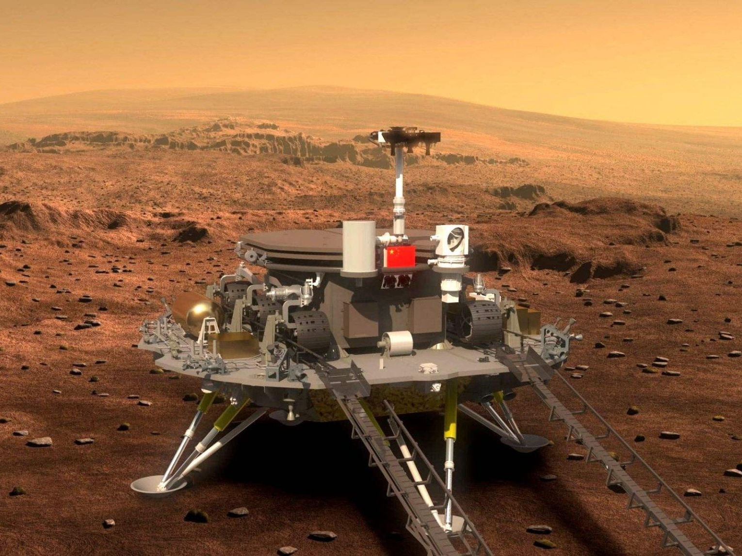 “天问一号”火星探测器已飞行1.55亿公里