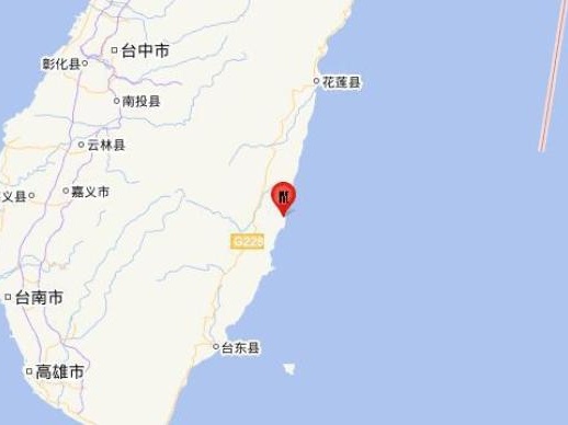 台湾台东发生8次地震，20年来首达里氏规模5.0级以上