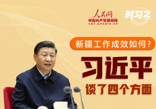 新疆工作成效如何？习近平谈了四个方面