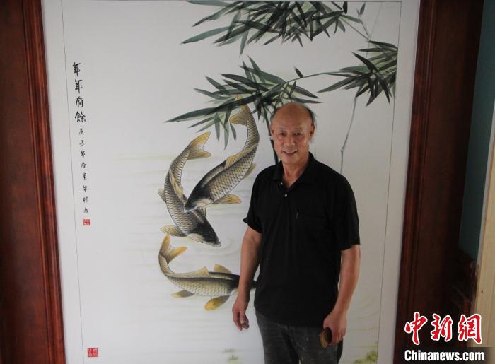 浙江温岭非遗传人李华标：守大漆之美 痴千年之画