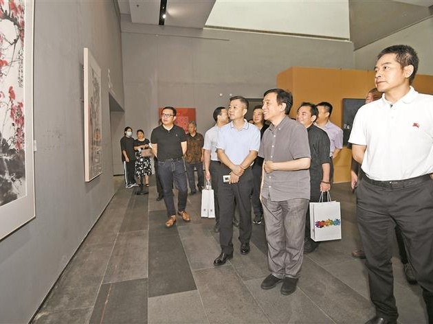 40位深圳美术家书法家展出优秀作品