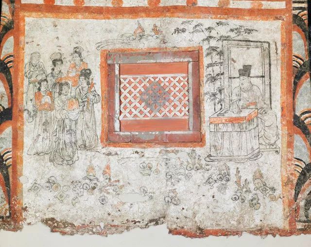 山西五寨发现元代壁画墓