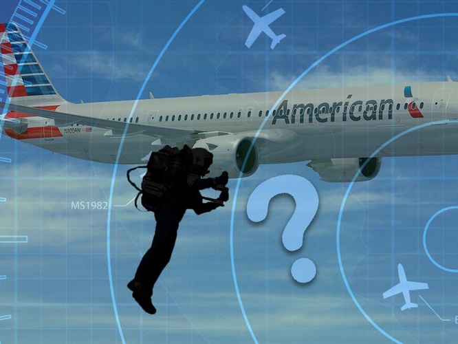 美航飞行员称一男子驾驶喷气背包靠近客机飞行，FBI调查