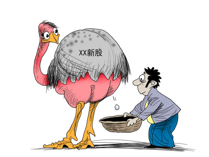 财经漫画 | 新股扎堆破发 打新不再躺赚