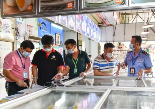 惠州市惠阳区67个冷库推广安全追溯系统，重点检查进口冷冻食品