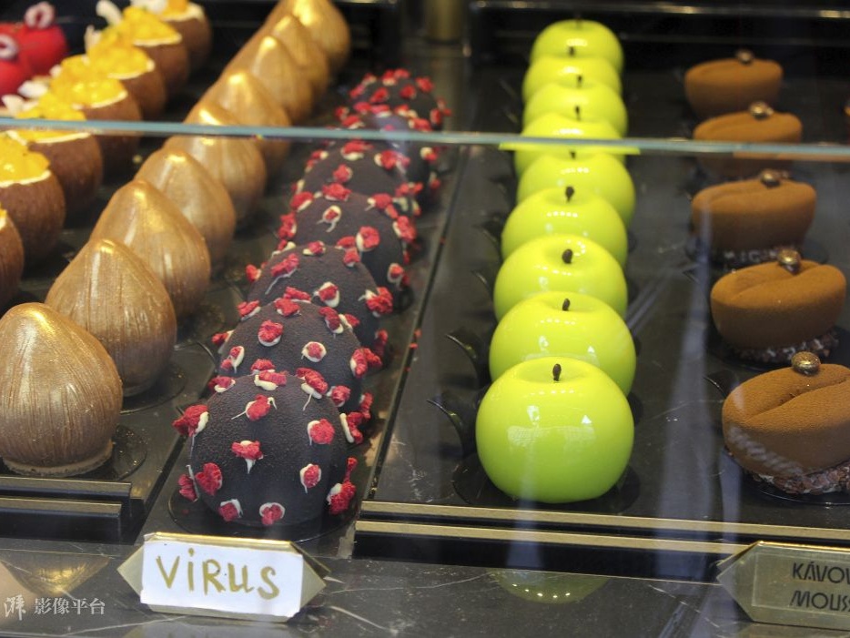 你敢吃吗？捷克咖啡馆出售冠状病毒造型甜点