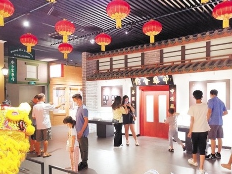 台山市华侨文化博物馆4天共接待游客逾万人次