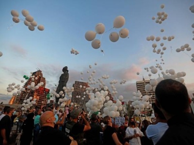 贝鲁特港大爆炸两个月：悼念遇难者