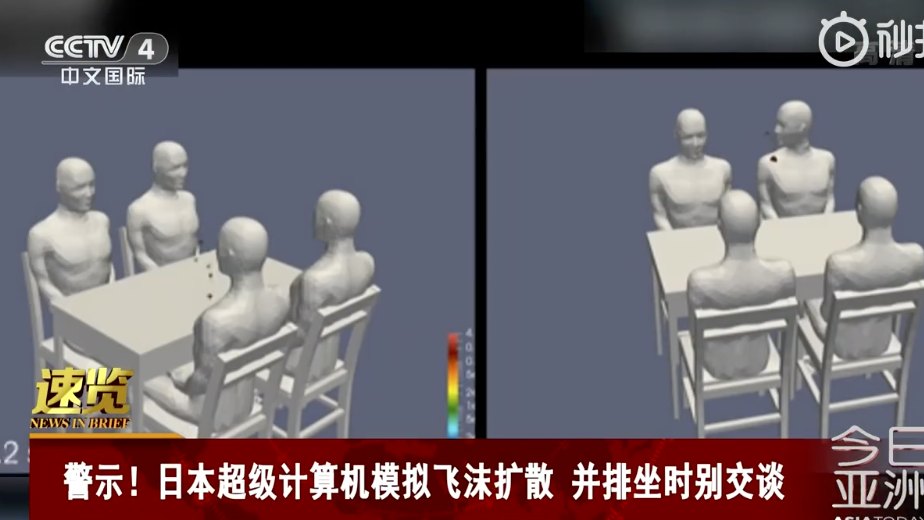 日本超级计算机模拟：并排坐时别聊天，否则……
