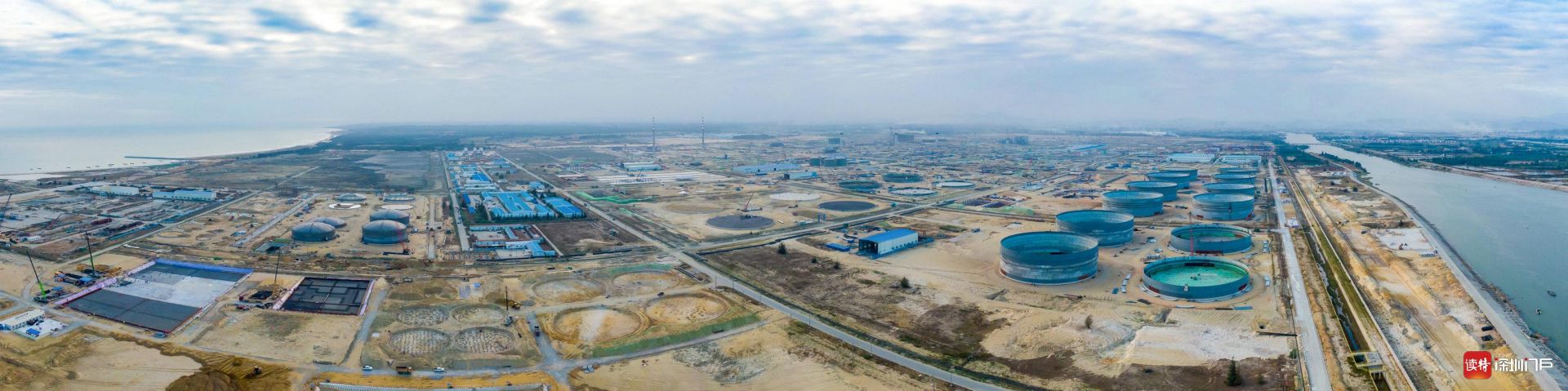 12000余人奋战在施工现场  广东揭阳正崛起一座世界级炼化基地