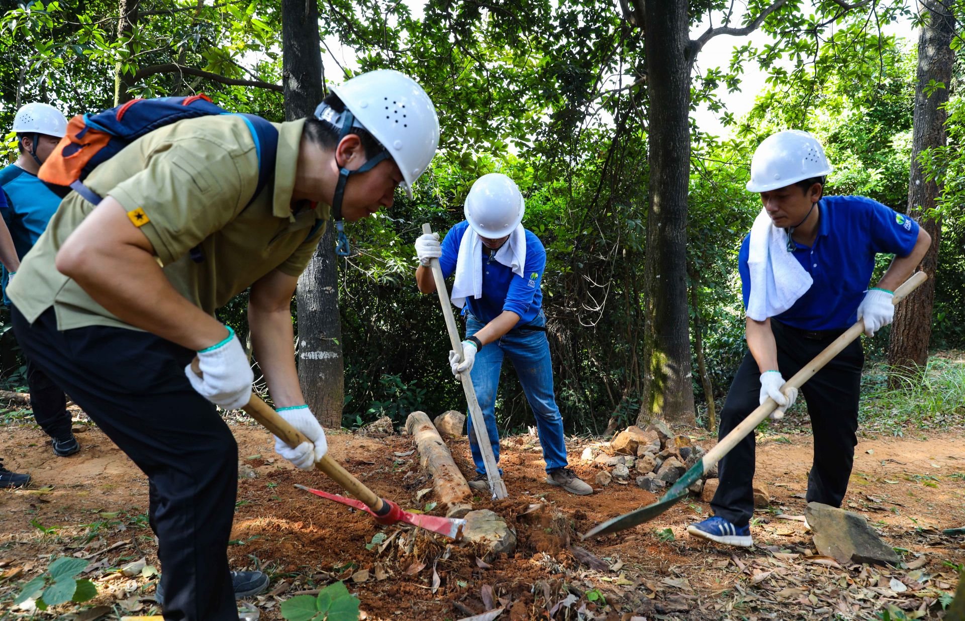 银湖山手作步道开建了！这条郊野径建成后将连接南山福田和罗湖