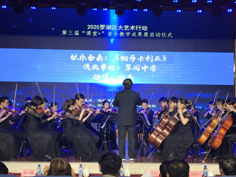 罗湖首批14所音乐特色研习基地校挂牌，全区“课堂+”音乐教学成果展启动
