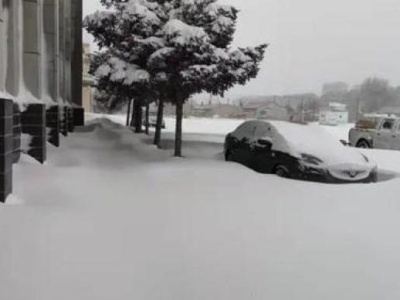 内蒙古8个旗县出现特大暴雪
