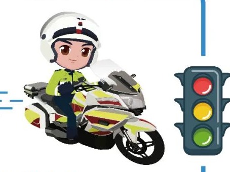没想到，福田竟然藏了这么多“两面派”交警……