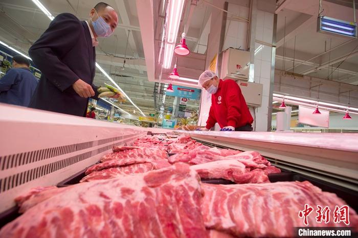 商务部：上周肉类价格总体下降 猪肉批发价格下降3.5%