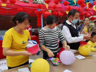 库坑社区举行“我们的节日”中华传统民俗特色项目