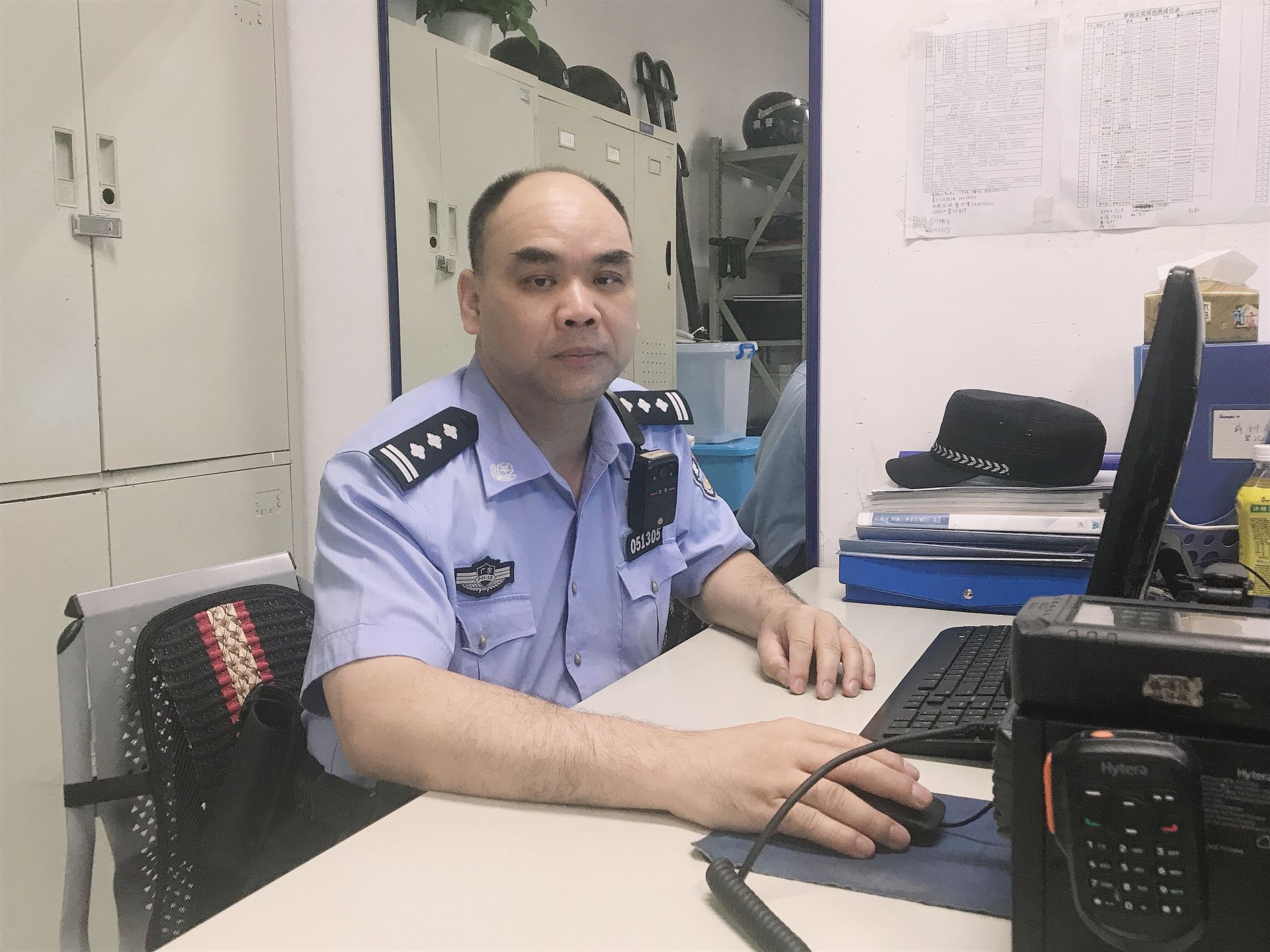 每日警星 | 肖子牛：守护站区平安的警务能手