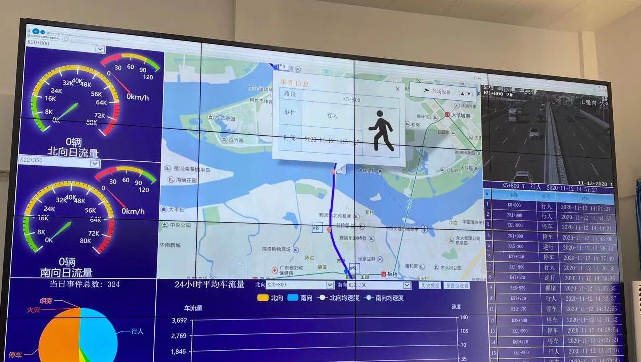 用科技护航，南沙港快速路应对车流暴增新招频出