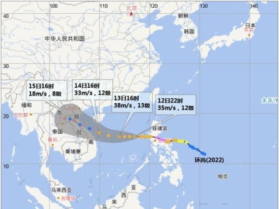 第22号台风“环高”来袭！海南发布台风三级预警