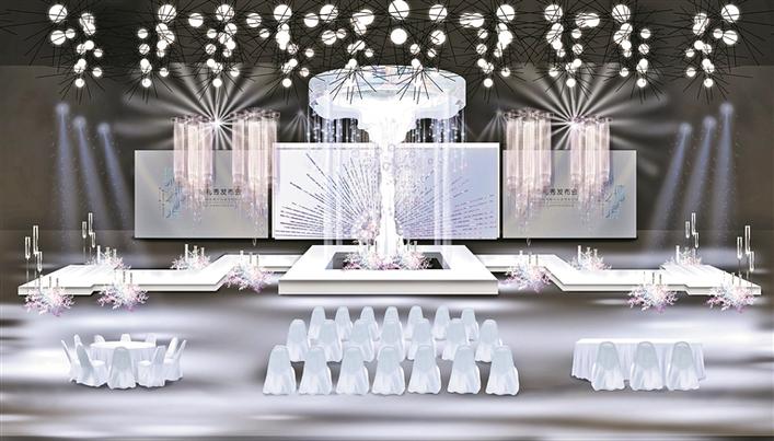 “琉璃之境”摩登婚礼秀浪漫发布