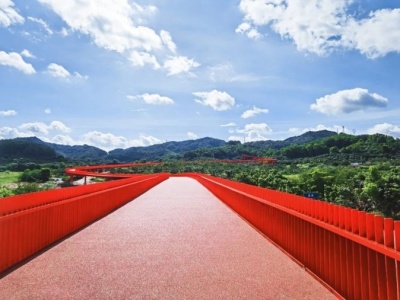 “网红公园”来了！4公里“红飘带”，深圳这个公园不简单！