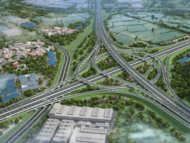 江门市银洲湖高速公路全线动工，投资超百亿元