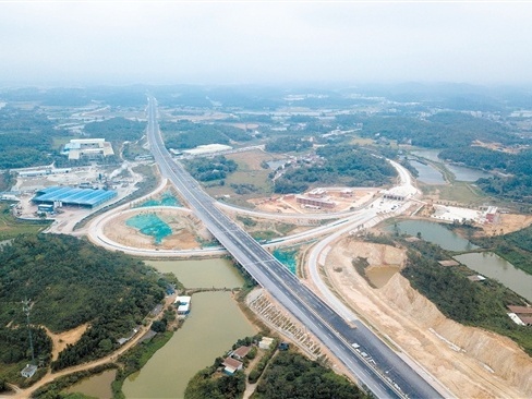 中开高速公路台山段预计12月28日全线通车