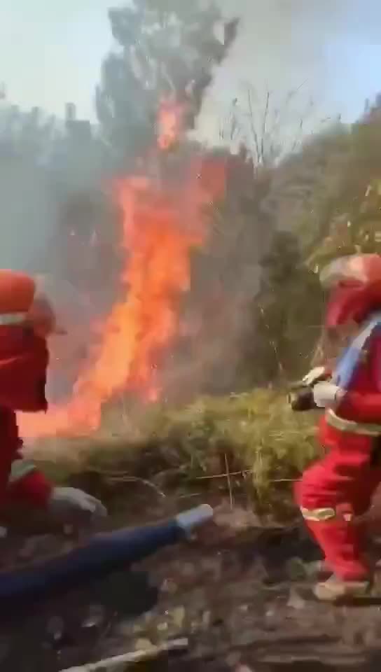 仍在紧张扑救！梅州梅县区石扇镇突发山火