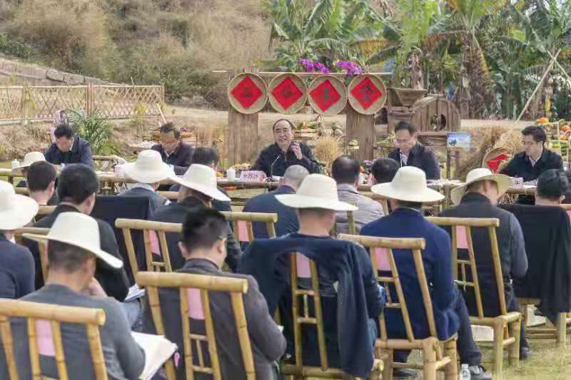 潮州新年第一会走进田间地头，以土地流转为小切口做好乡村振兴大文章