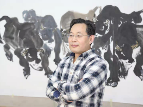 看展｜秦胜水艺术作品巡回展（深圳站）展现艺术家笔下的“中国牛”