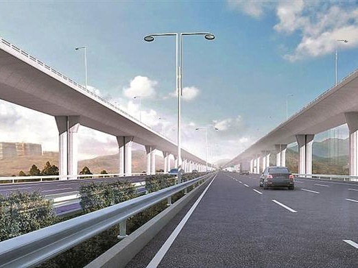 机荷高速公路将变身双层通道  改扩建后通行能力预计增加167%
