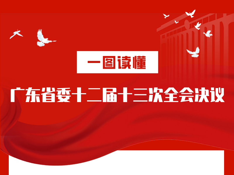 划重点！一图读懂广东省委十二届十三次全会决议