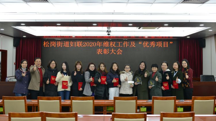 树立妇儿维权工作好榜样，松岗街道表彰一批优秀工作室、项目、个人